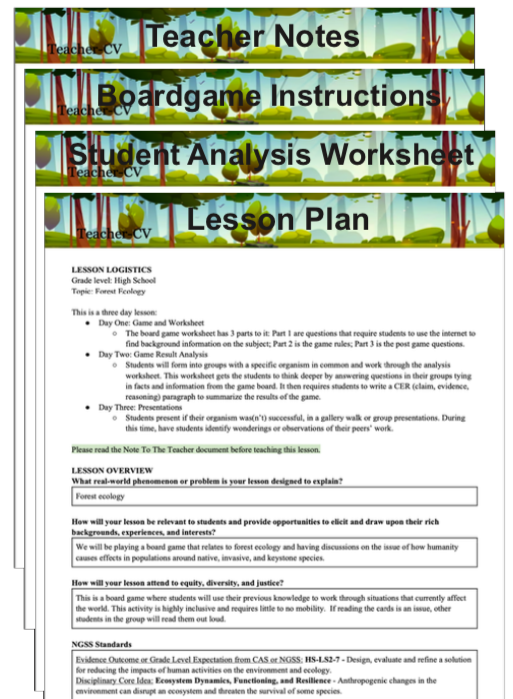 Free Lesson Plan